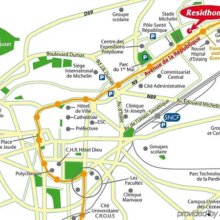 Residhome Ferrand Gergovia Appart hôtel Clermont-Ferrand